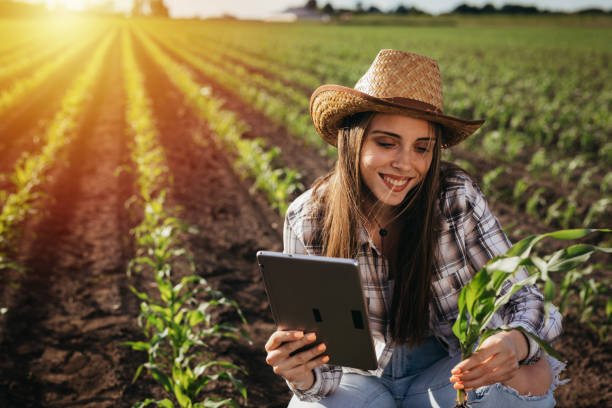 istock woman farmer outdoor 1358010535