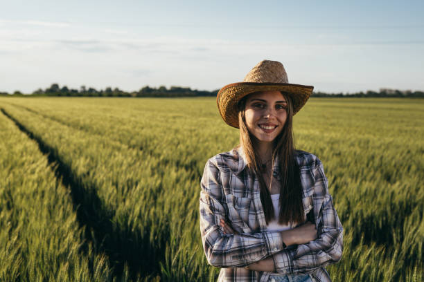 woman farmer outdoor