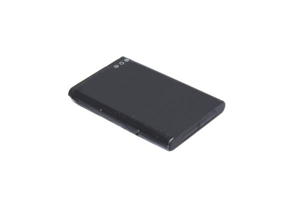 istock A picture of Mobile battery on white background with selective focus 1358020460