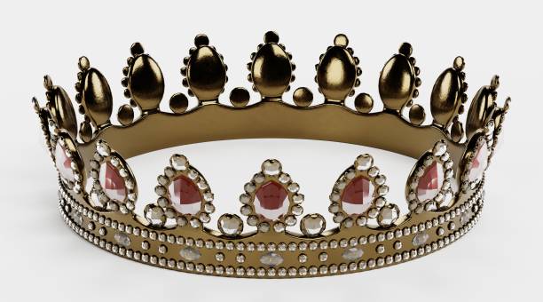 istock Realistic 3D Render of Royal Crown 1358033425