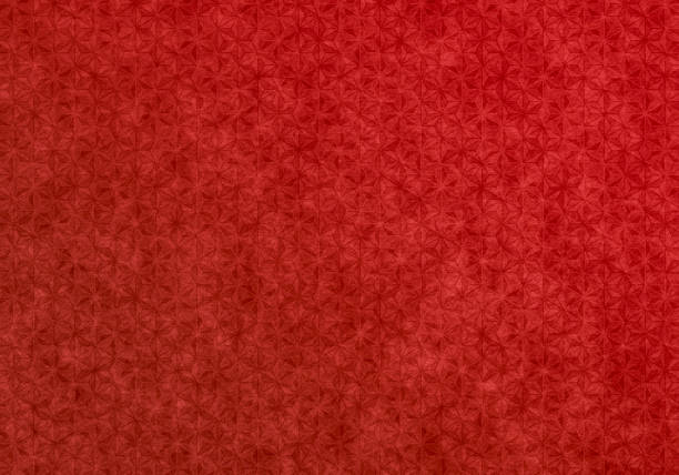 Red background of Japanese paper