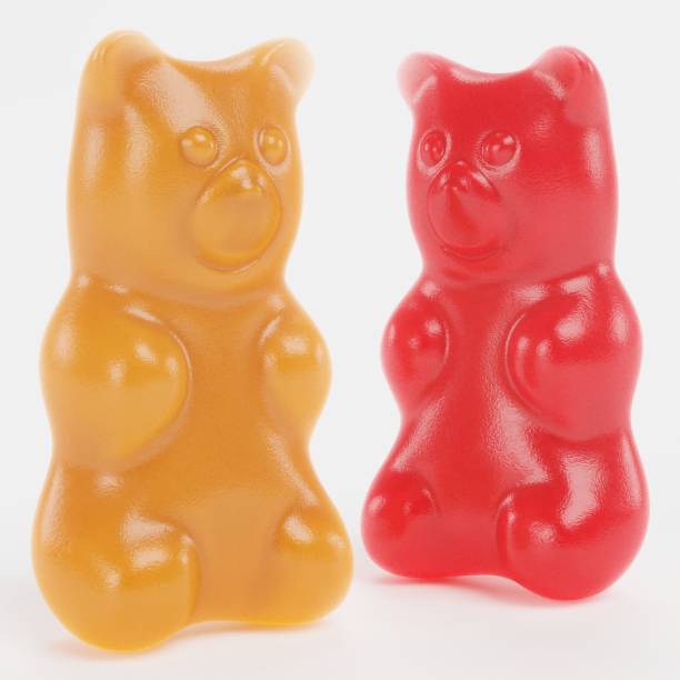 istock Realistic 3D Render of Gummy Bears 1358041239