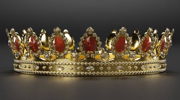 istock Realistic 3D Render of Royal Crown 1358041367