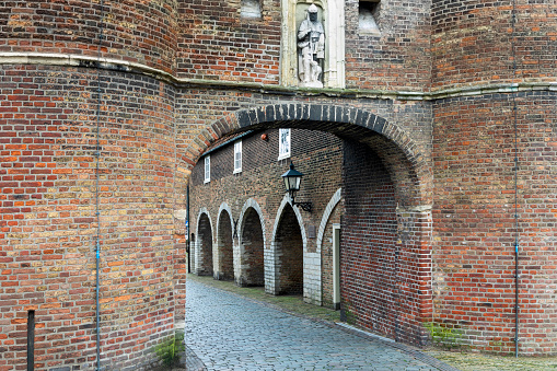 monumental Oostpoort (Eastern Gate) at Delft; Delft, Netherlands
