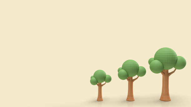 istock The tree on clear background for ecology or abstract concept 3d rendering 1358049119