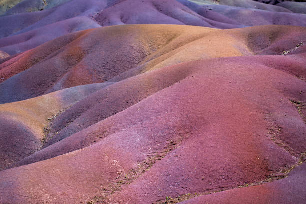 istock Chamarel seven coloured earths on Mauritius island 1358067223