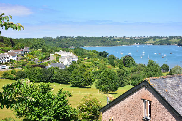 istock Dittisham Village On The River Dart 1358068763