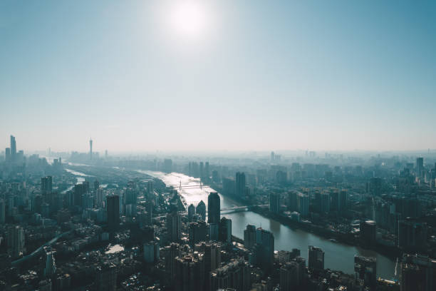 istock Aerial view of Guangzhou cityscape 1358073708