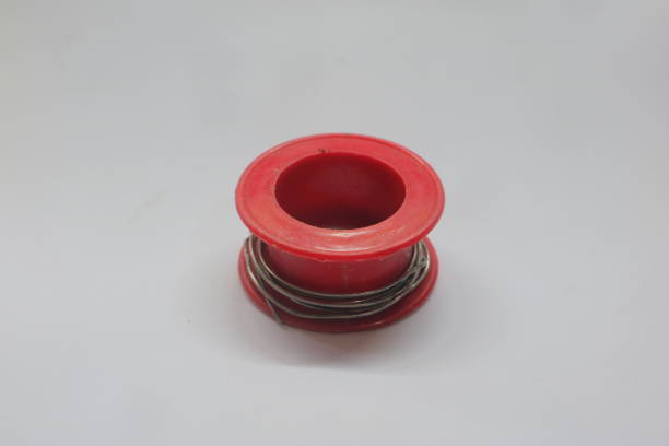 istock Red tenol for soldering on white isolated background photo 1358079744