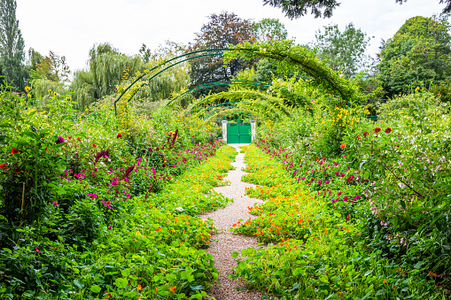 Garden of Claude Monet in Giverny, France