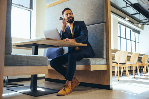 istock Business professional speaking on a phone call 1358082517