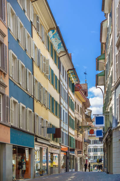 istock Street in Lucerne, Switzerland 1358083250