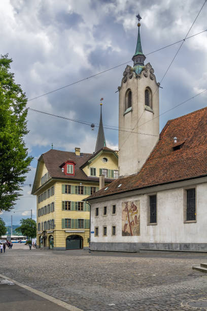 istock St. Peter Chapel In Lucerne, Switzerland 1358083254