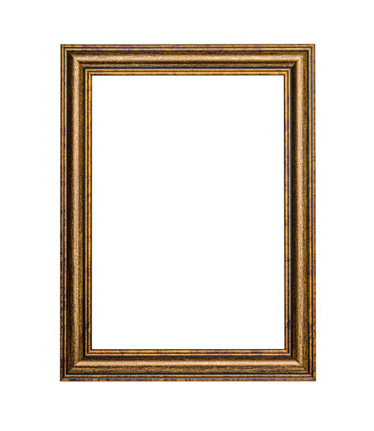 винтажная рамка для картин. - picture frame стоковые фото и изображения