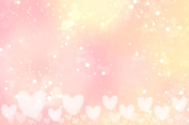 istock Valentine's and Mother's day heart background illustration 1358086473