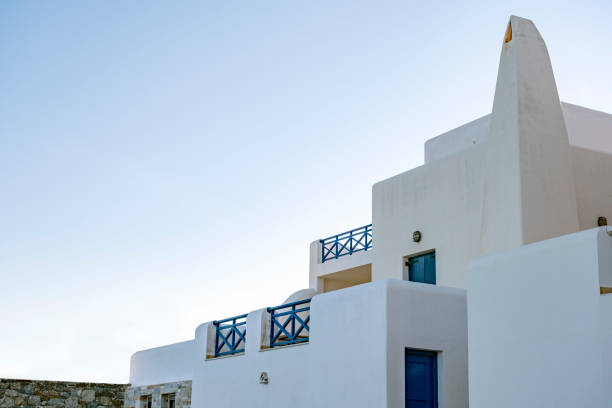 istock View from below on cubic designed building with different terrace levels 1358090860