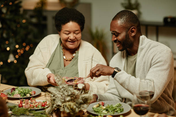 istock African American Family at Dinner 1358090925