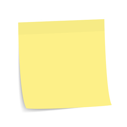 blank post it note copy space design