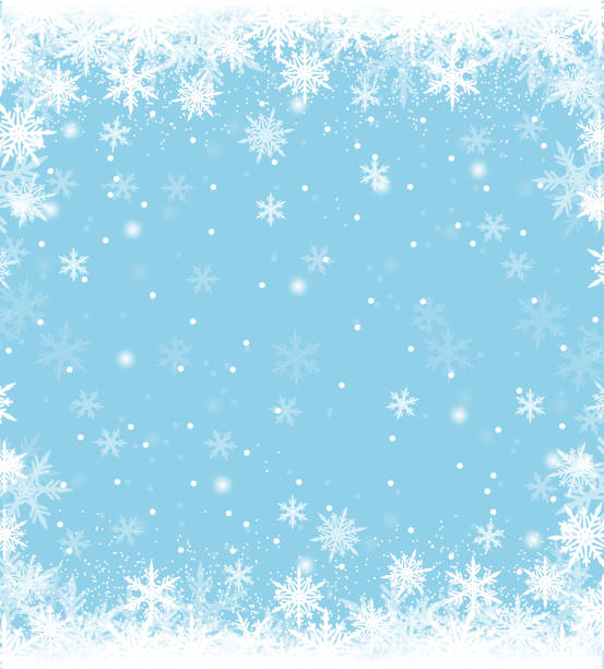 Snow Fall Frame 50+ Snowframe Stock Photos, Pictures & Royalty-Free Images - iStock