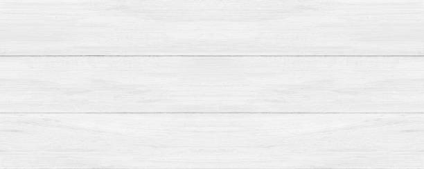 istock White wood color texture horizontal banner background. Surface light clean of table top view. Natural patterns for design art work and interior or exterior. Grunge old white wood board wall pattern 1358096080