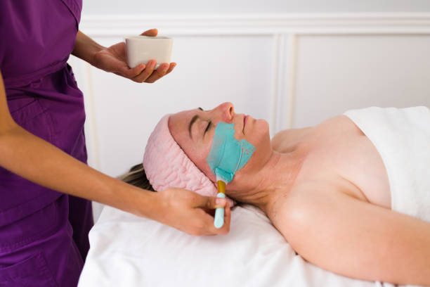 istock Facial mask for a beautiful skin 1358098909