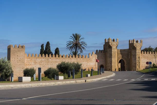 Chellah , Rabat Morocco Kasbah Chellah in Rabat in Morocco casablanca stock pictures, royalty-free photos & images