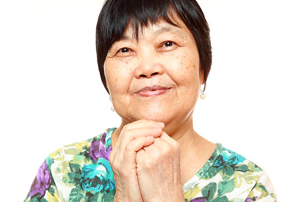 asian woman stock photo