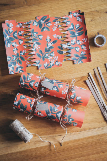 istock Homemade Christmas Crackers 1358112345