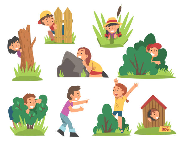 760+ Hide And Seek Stock Illustrations, Royalty-Free Vector Graphics & Clip  Art - iStock