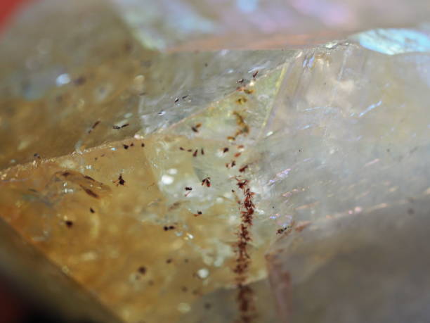 istock Citrine and Quartz Rock Close Up Picture 1358119643