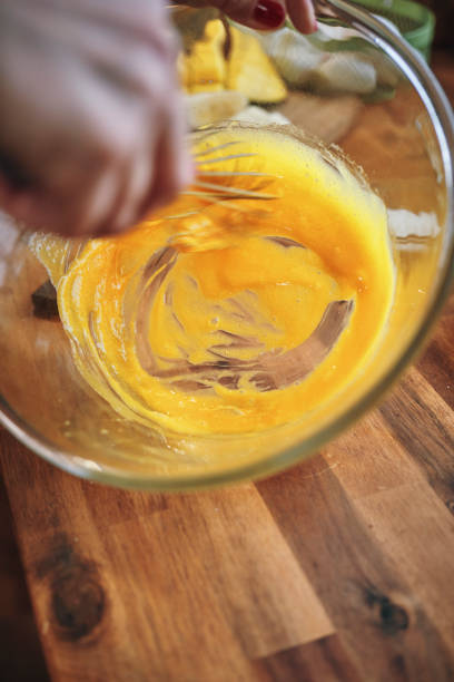 istock Preparing Mango Banana Souffle in Domestic Kitchen 1358124174