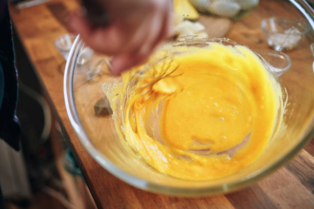 istock Preparing Mango Banana Souffle in Domestic Kitchen 1358124183