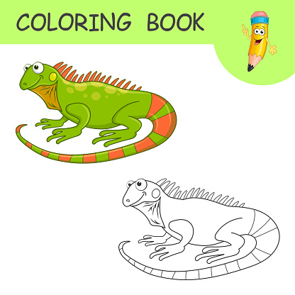 Imágenes prediseñadas de Iguana vector gratis Imágenes prediseñadas de Iguana vector gratis