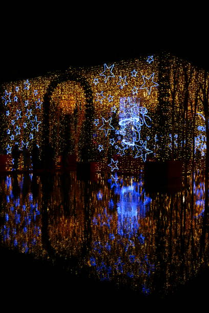 istock Christmas lights, Nice, French Riviera 1358127520