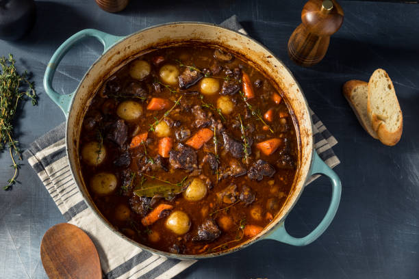 istock Hearty Homemade Gourmet Beef Stew 1358133699