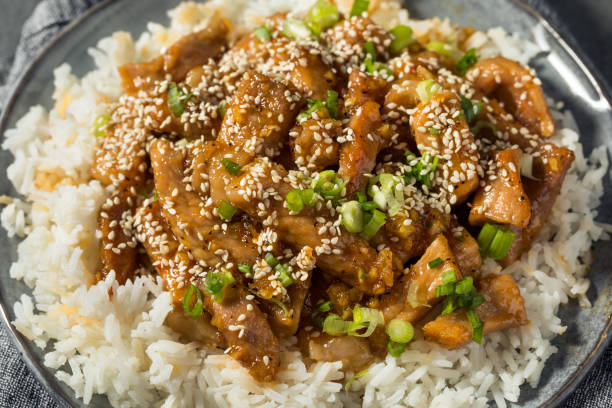 istock Homemade Asian Garlic Ginger Pork 1358134694