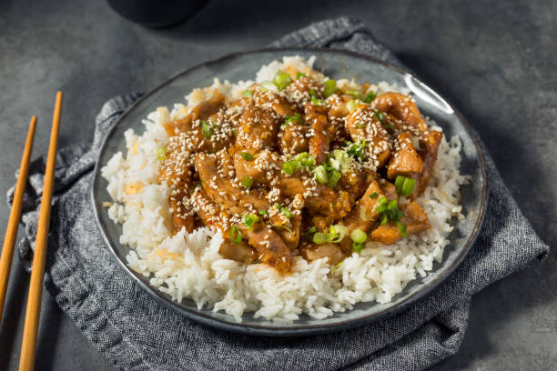 istock Homemade Asian Garlic Ginger Pork 1358134712
