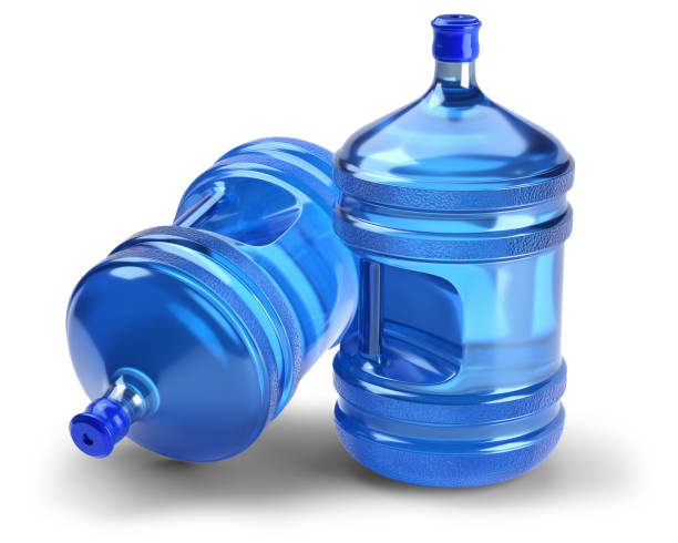 istock big bottles of water on a white background. 3d rendering 1358138023