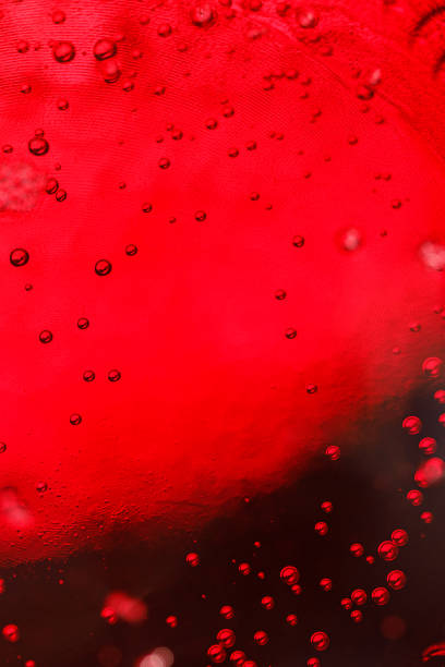 istock Close up of red wine only liquid 1358144685
