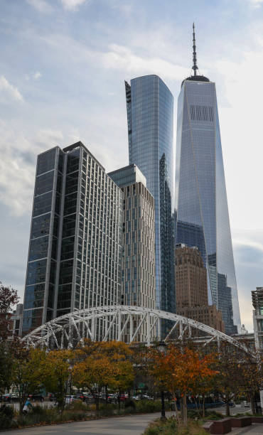 istock Lower Manhattan skyline as a storm moves in 1358151493