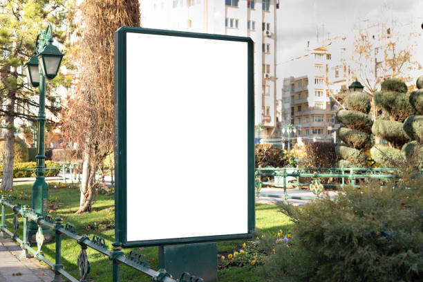 istock Blank billboard in the street 1358158456