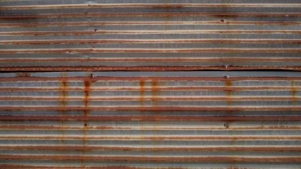 istock Old rusty metal sheet , grunge texture background 1358164874