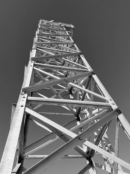 istock Metal Tower in the sky. 1358174720