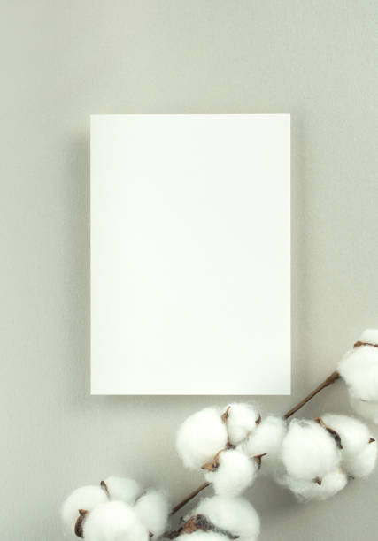 istock Invitation to silver background Mockup 1358181658
