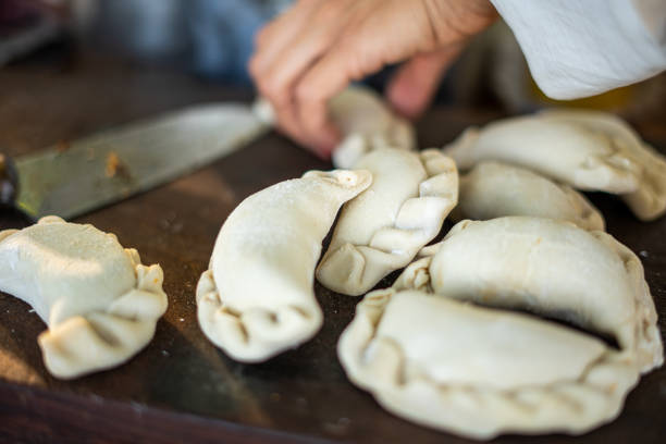 Preparation of typical argentine meat patty