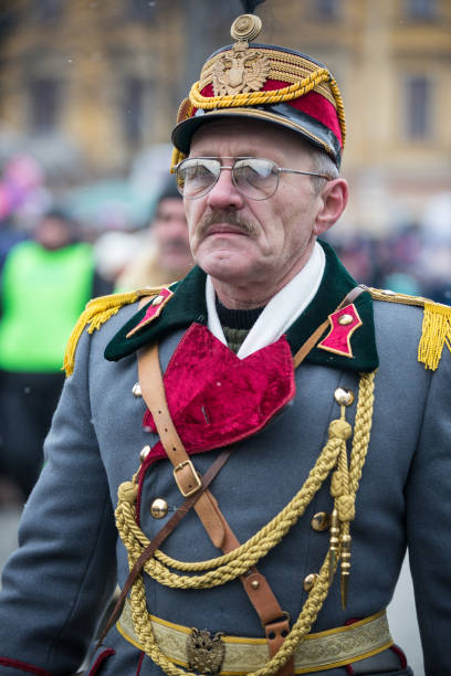 A demonstration of riding and drill of Polish uhlans from 1939, performed by a squadron of a historical reconstruction group.