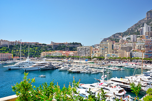 This photo was taken in Monaco