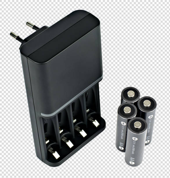 Abstract Battery supply digital concept