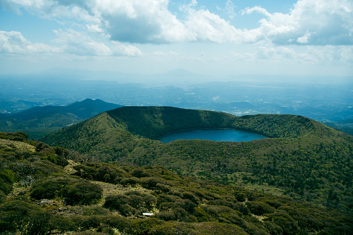 Scenery of Kirishima mountain range