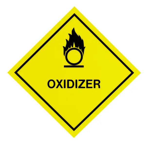 Photo of Hazard symbol Oxidizer